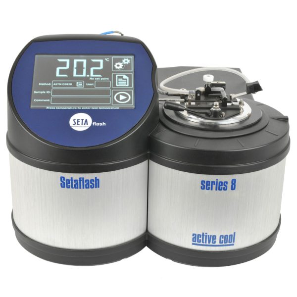 10064: Setaflash Series 8 ActiveCool Flash Point Tester - Gas Ignitor and Corrosion Resisting Cup