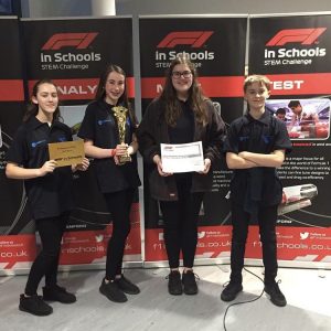 14292: Stanhope-Seta is proud to sponsor F1 in Schools team